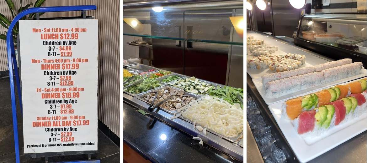 Buffet City Menu